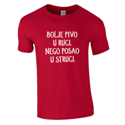 Bolje Pivo U Ruci, Nego Posao U Struci