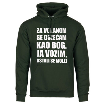 Za Volanom Se Osjećam Kao Bog, Ja Vozim, Ostali Se Mole