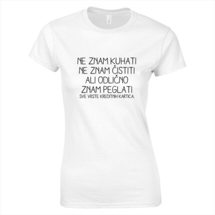 Ne Znam Kuhati Ne Znam Čistiti Ali Odlično Znam Peglati Sve Vrste Kreditnih Kartica